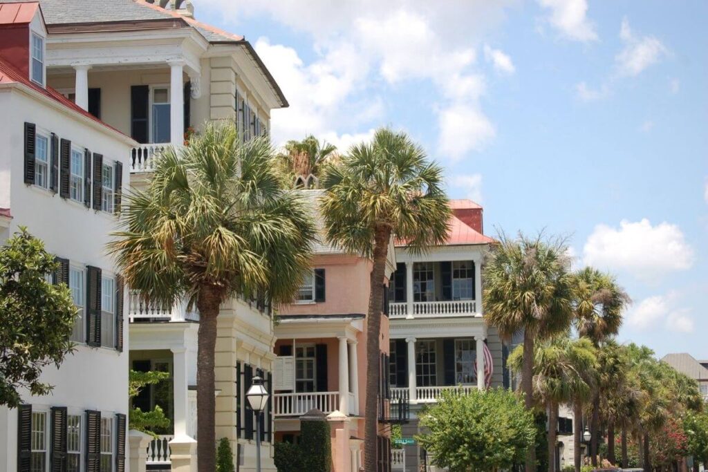 historical houses in downtown charleston sc