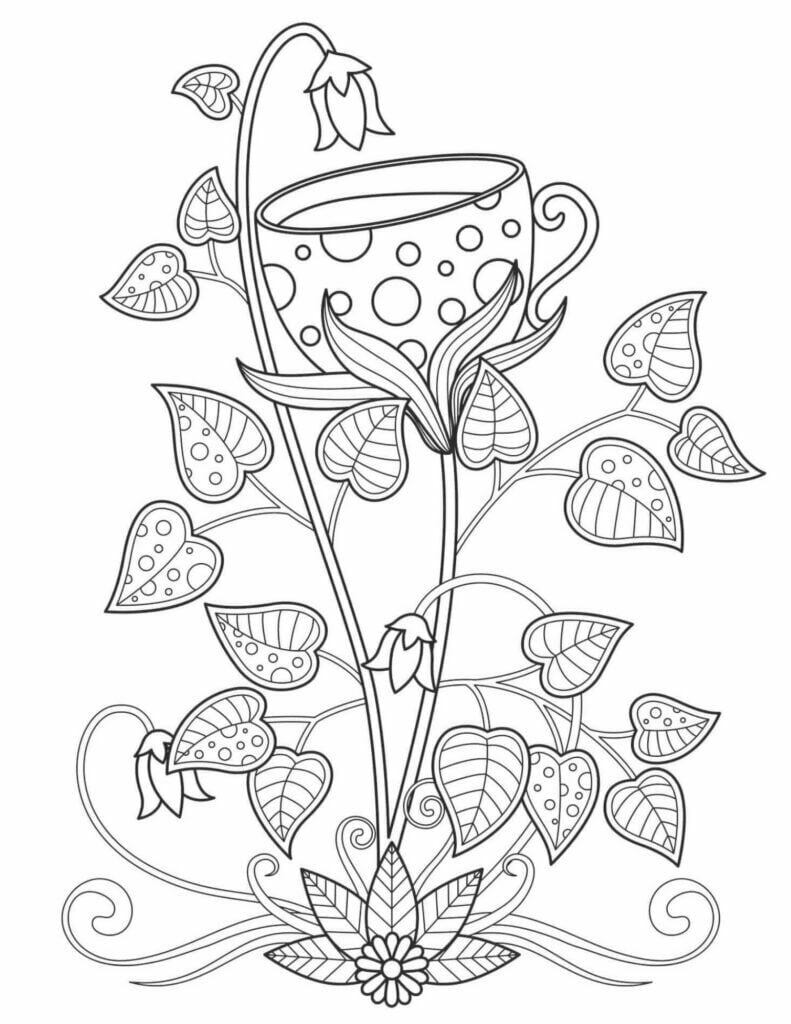 free printable coloring pages for adults with dementia