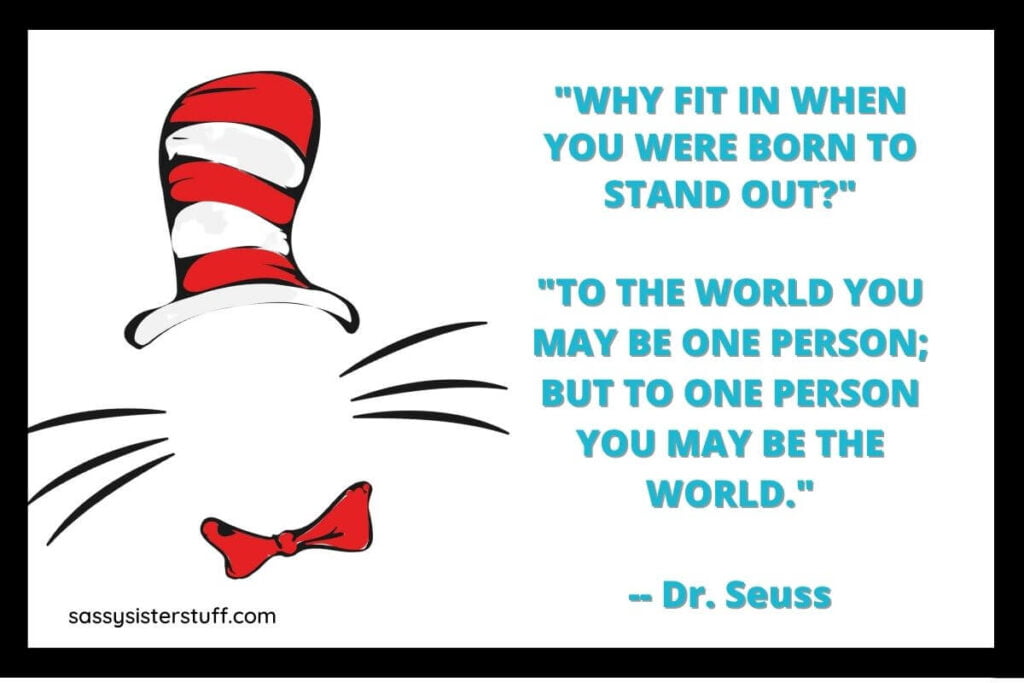 Life Lessons From Dr Seuss And Cat In The Hat Poems Sassy Sister Stuff