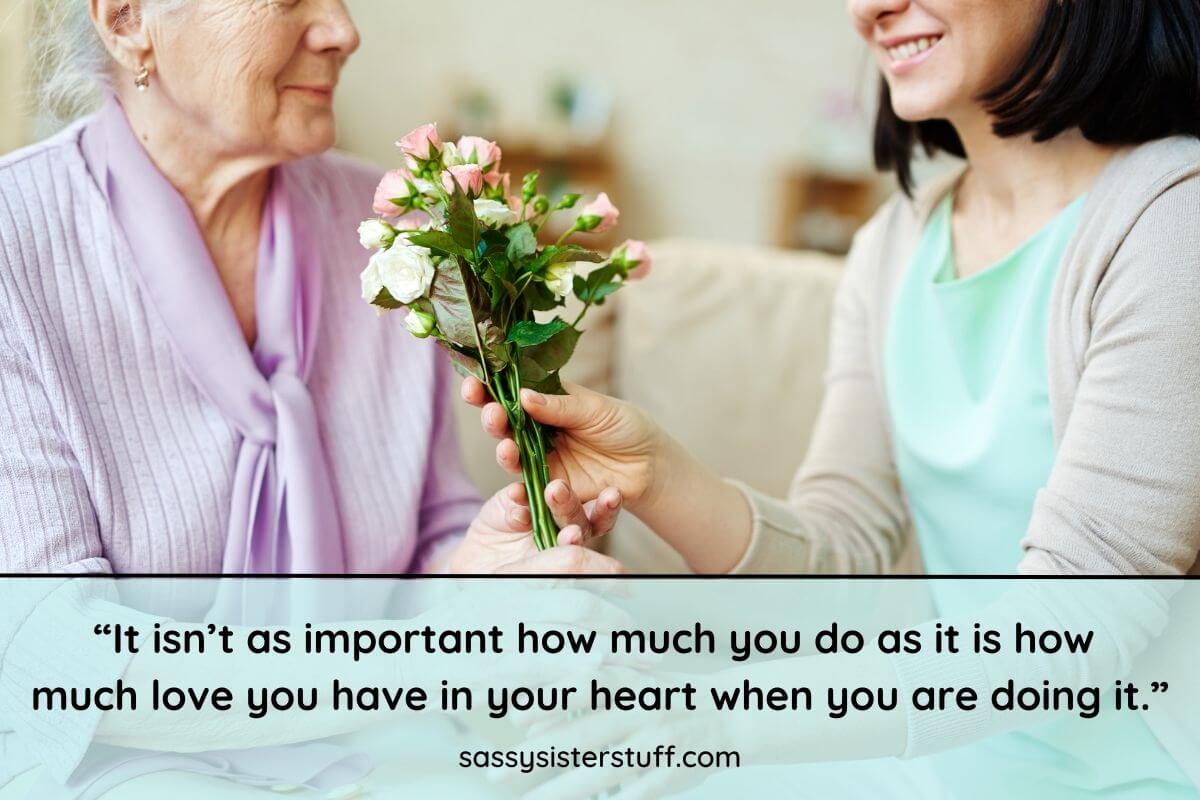 79 Uplifting Quotes About Caring for Elderly Parents | Sassy Sister Stuff