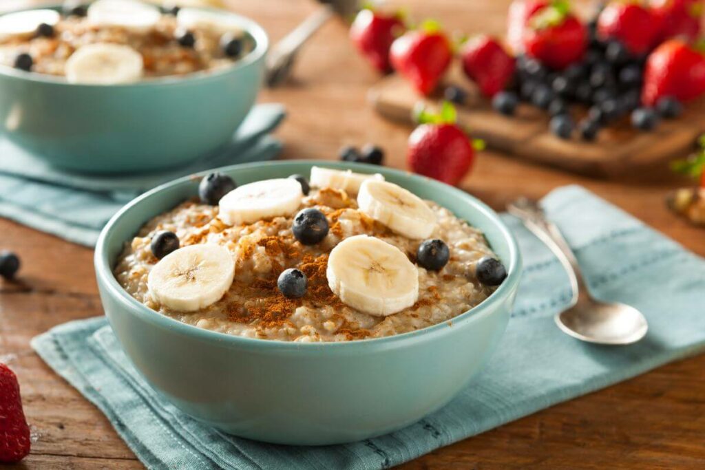 close-up of a healthy breakfast of grains cereals and fruits as part of crafting your perfect lifestyle.