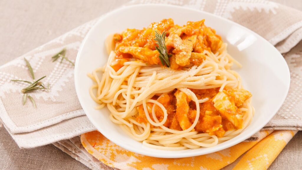 Pumpkin and Sage Pasta