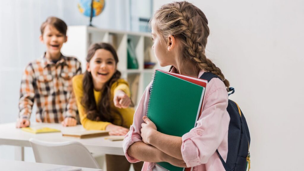 girl being bullied