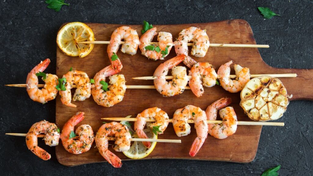 grilled shrimp