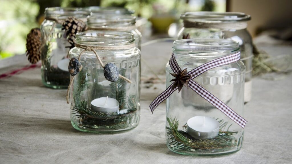  mason jar candles