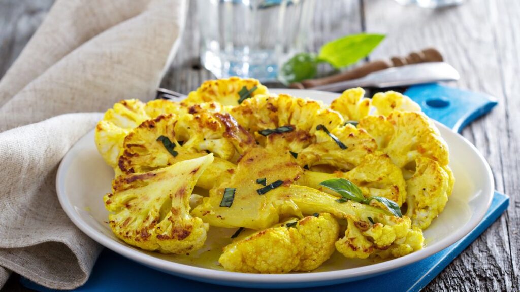 roasted cauliflower steaks 